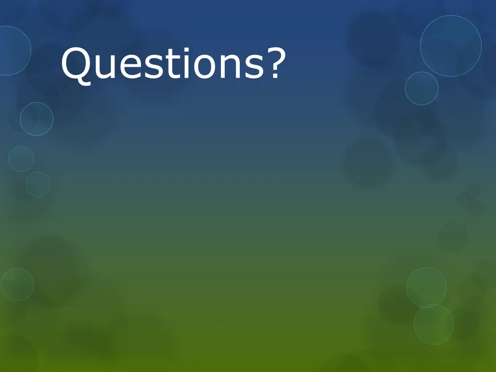 questions