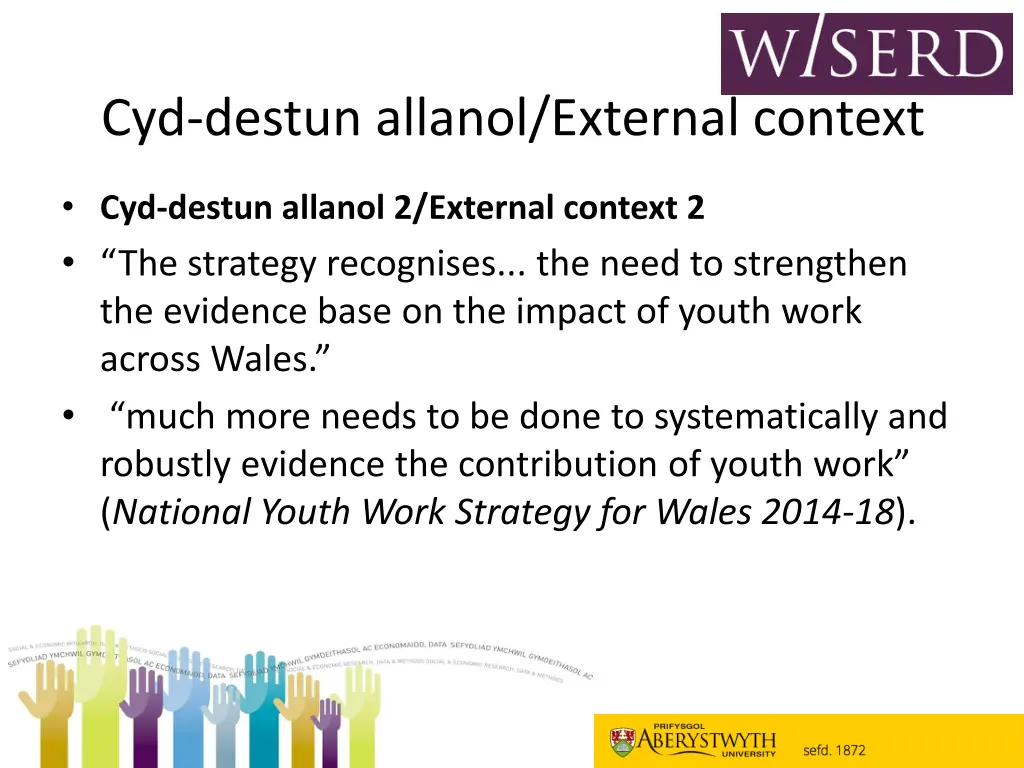 cyd destun allanol external context 2