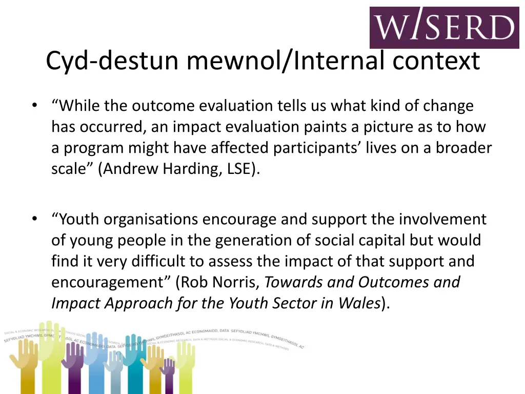 cyd destun mewnol internal context 2
