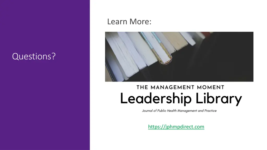 learn more