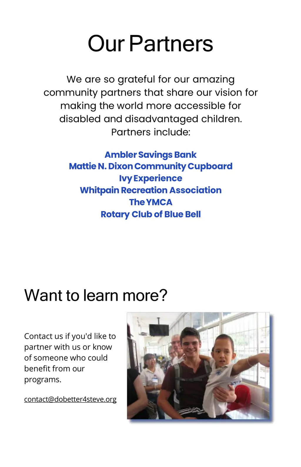 our partners