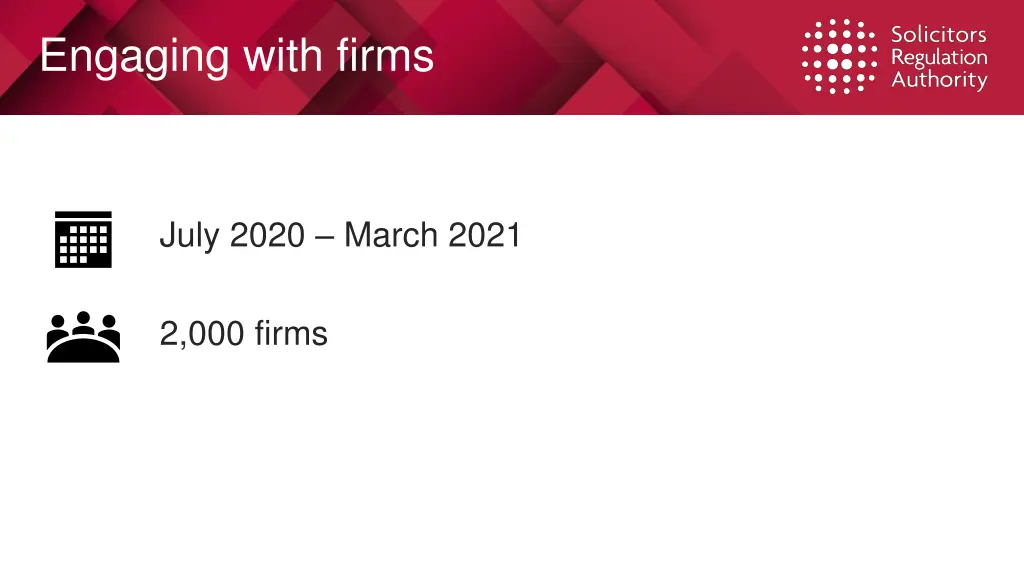 engaging with firms