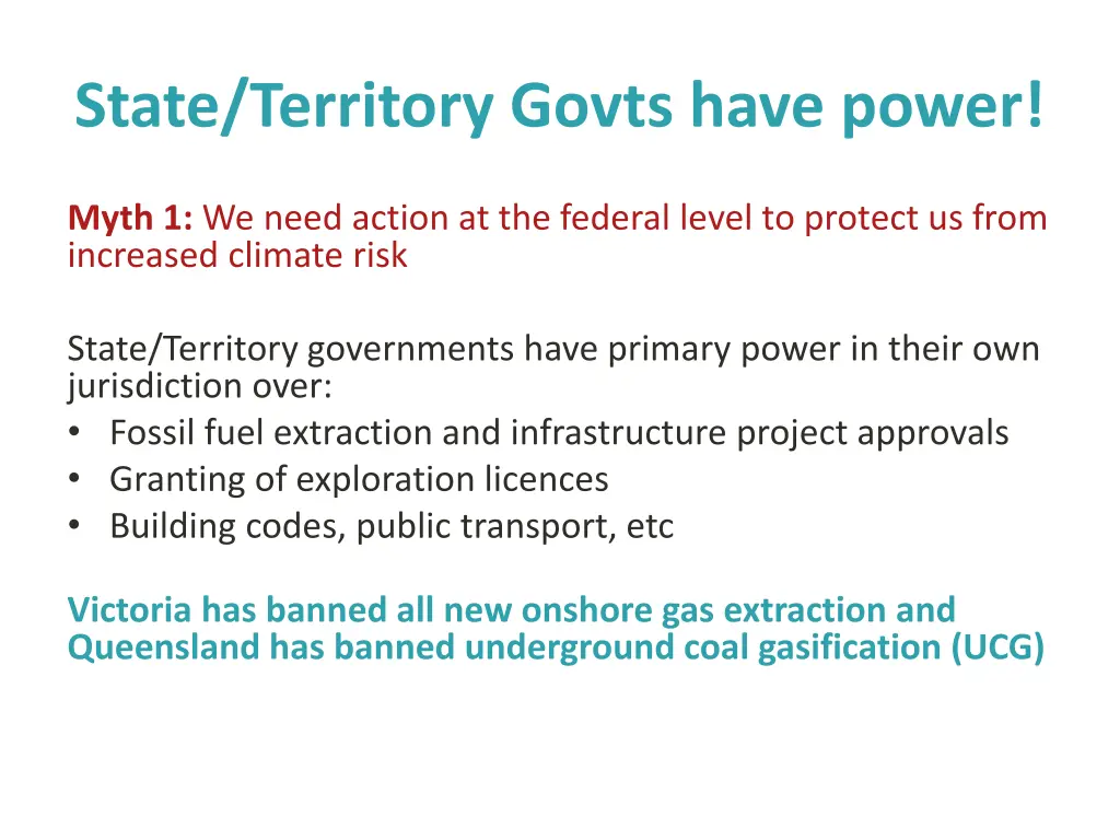 state territory govts have power