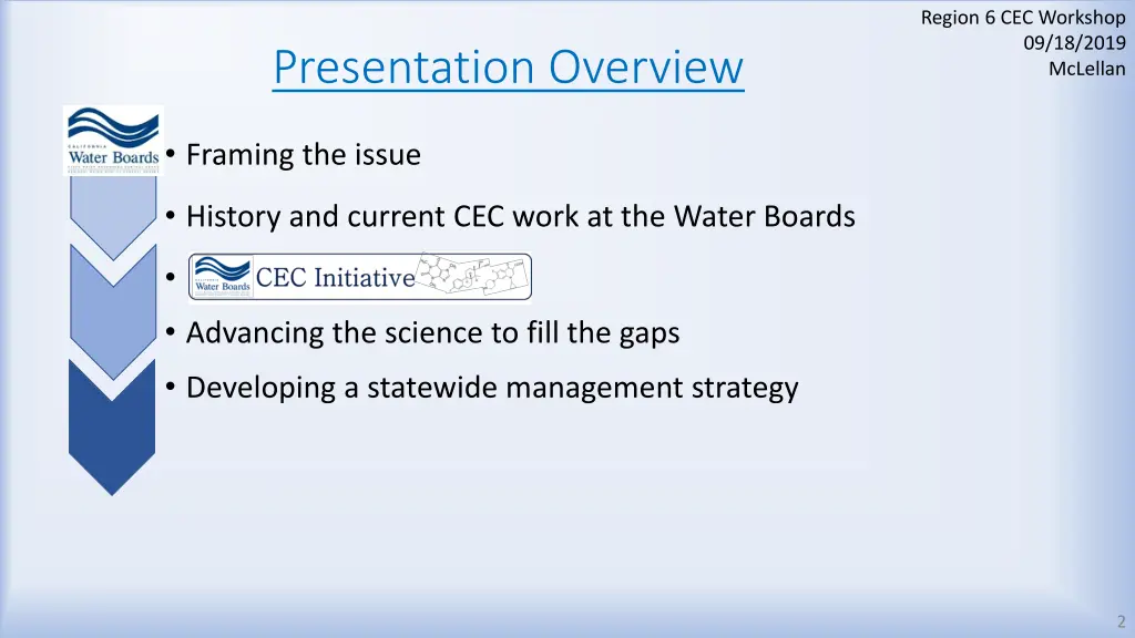 region 6 cec workshop