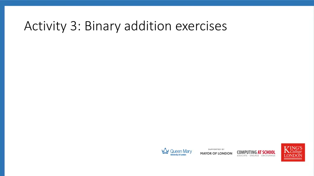 activity 3 binary addition exercises