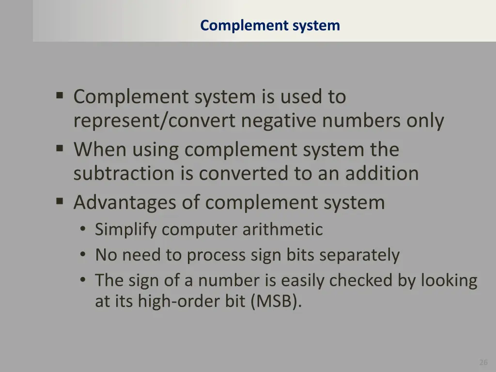 complement system