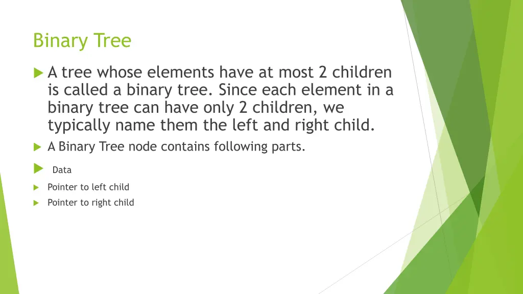 binary tree