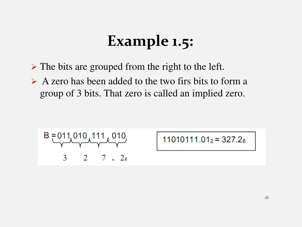 example 1 5 1