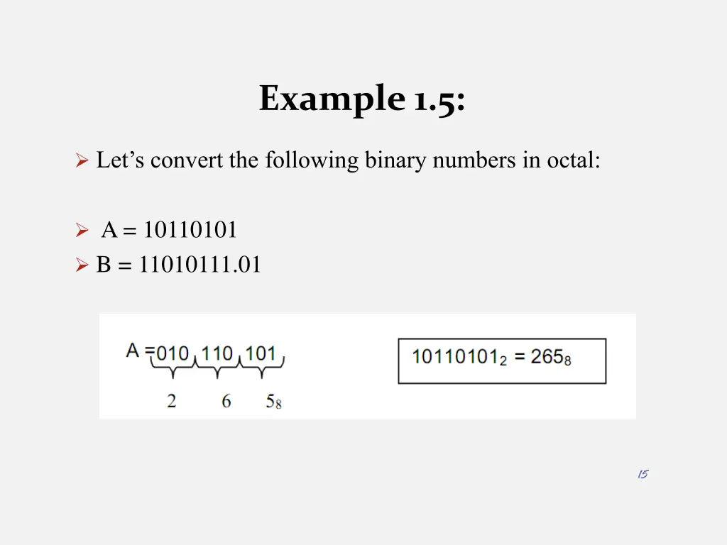 example 1 5