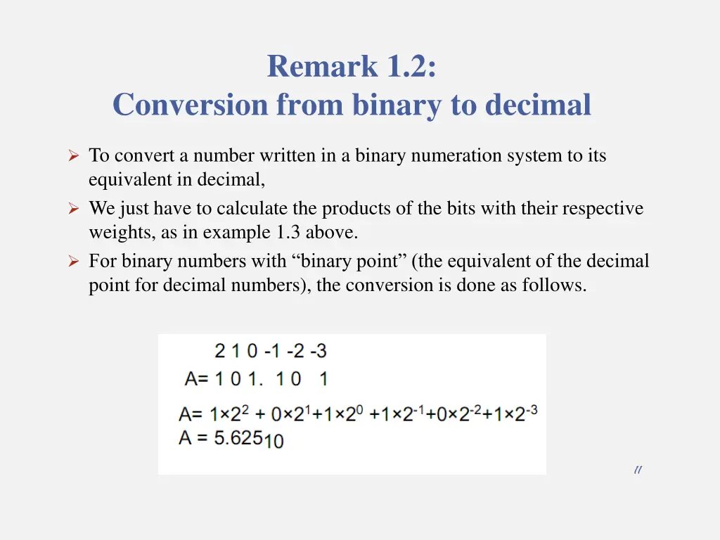 remark 1 2