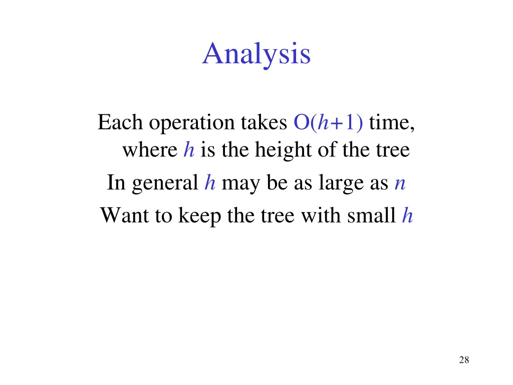 analysis