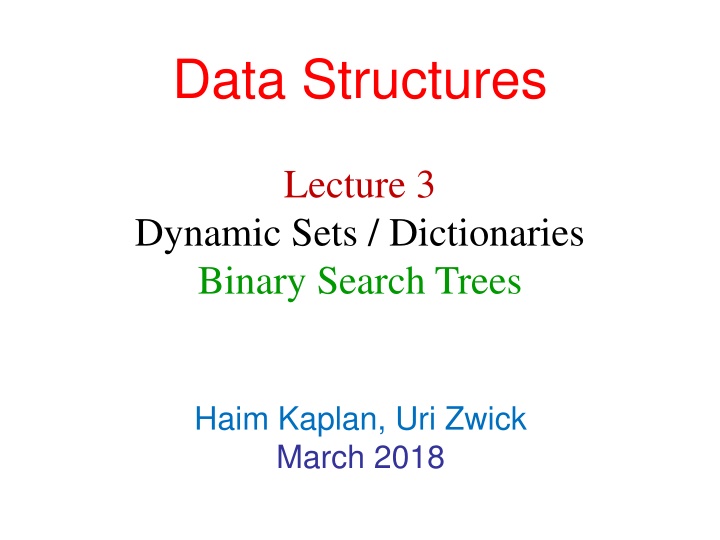 data structures