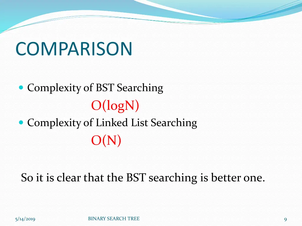 comparison