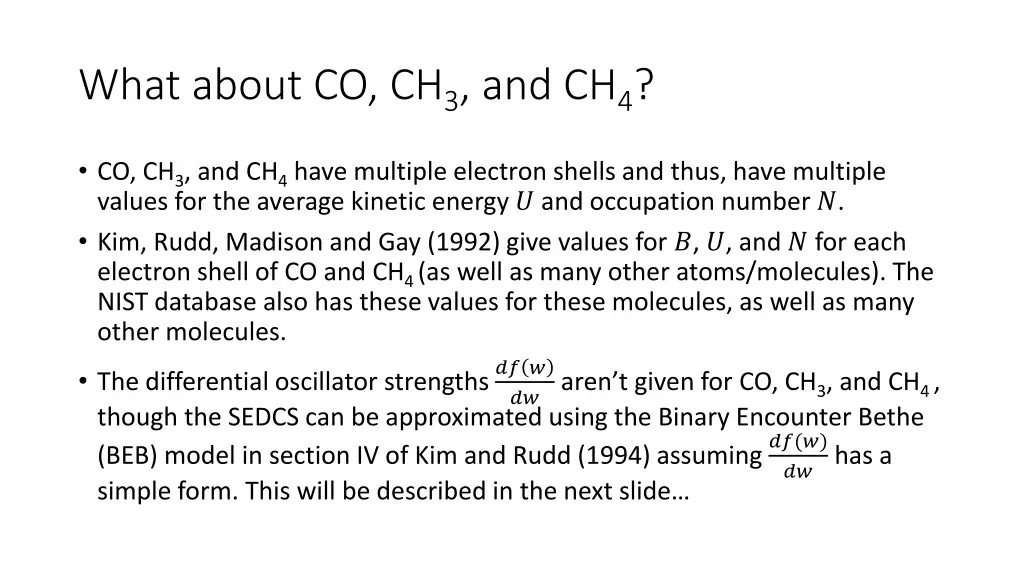 what about co ch 3 and ch 4