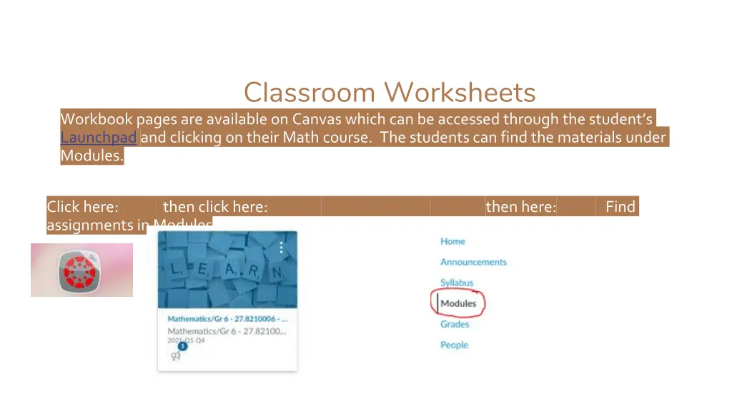 classroom worksheets