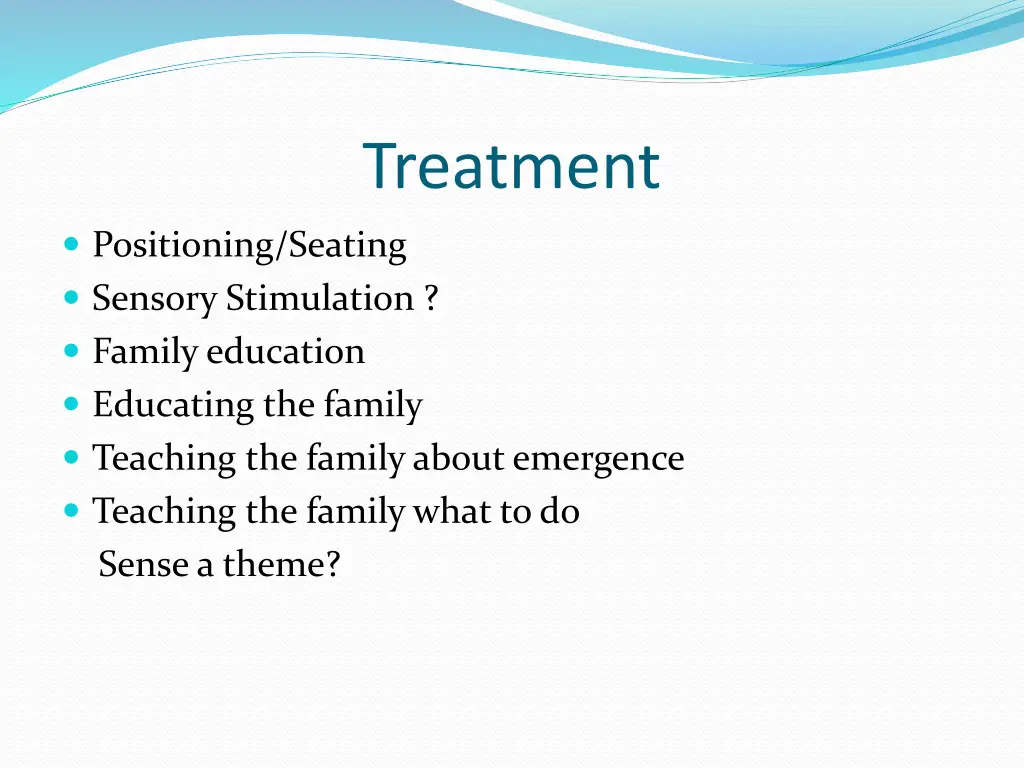 treatment