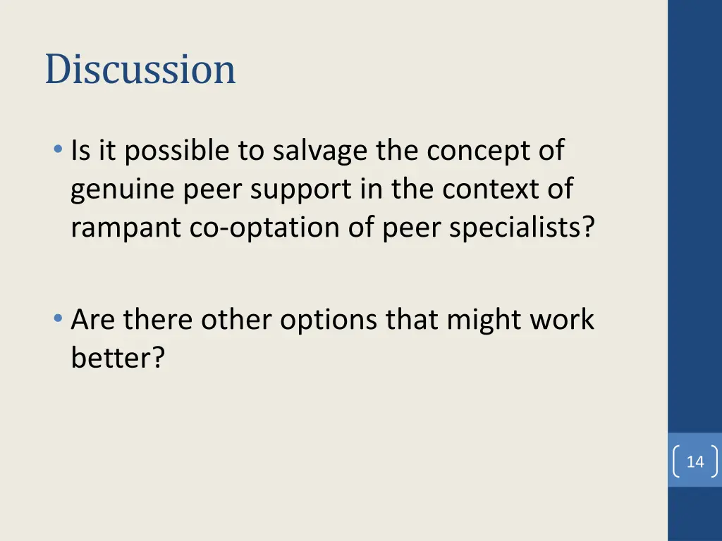 discussion
