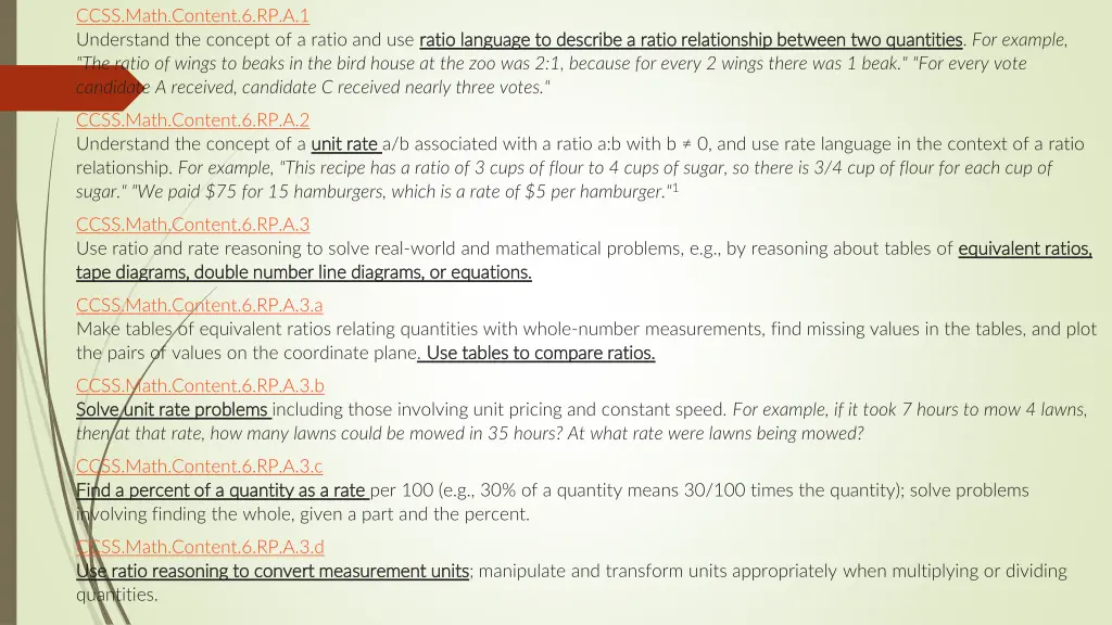 ccss math content 6 rp a 1 understand the concept 1