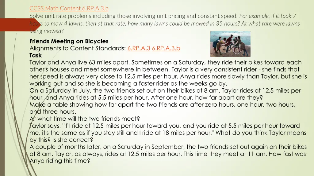 ccss math content 6 rp a 3 b solve unit rate