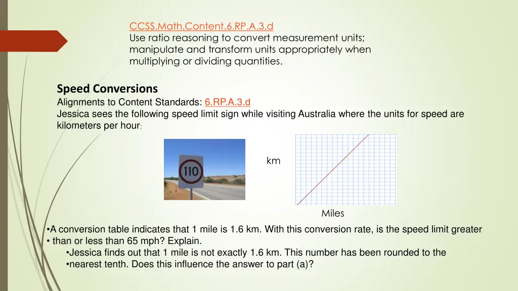 ccss math content 6 rp a 3 d use ratio reasoning
