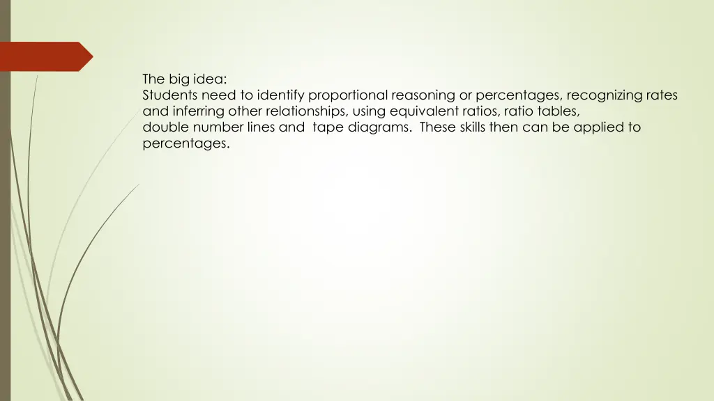 the big idea students need to identify