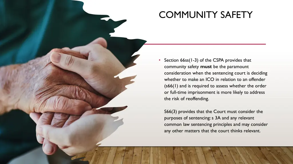 community safety