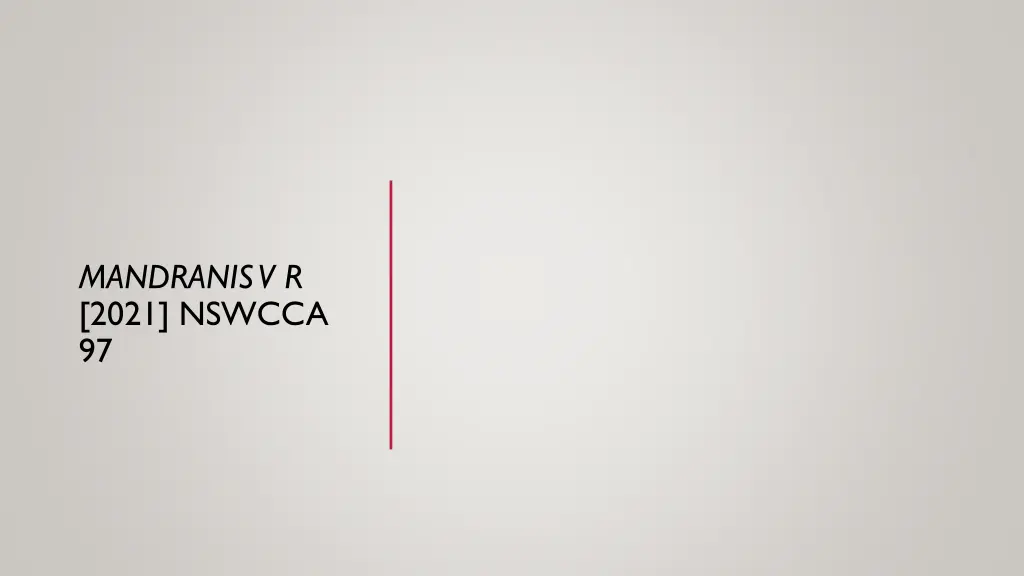mandranisv r 2021 nswcca 97