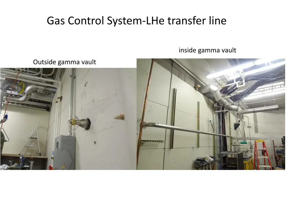 gas control system lhe transfer line