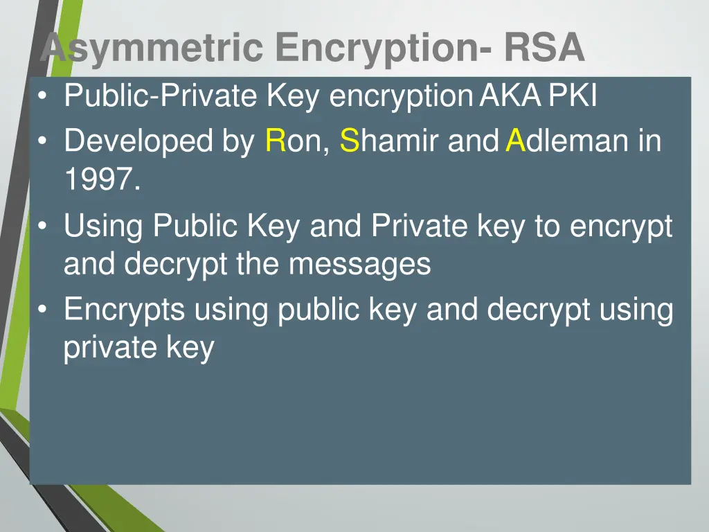 asymmetric encryption rsa public private