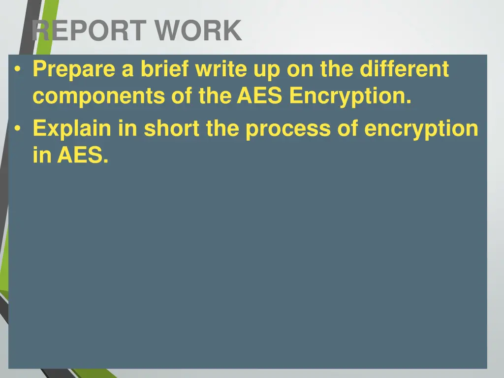 report work prepare a brief write