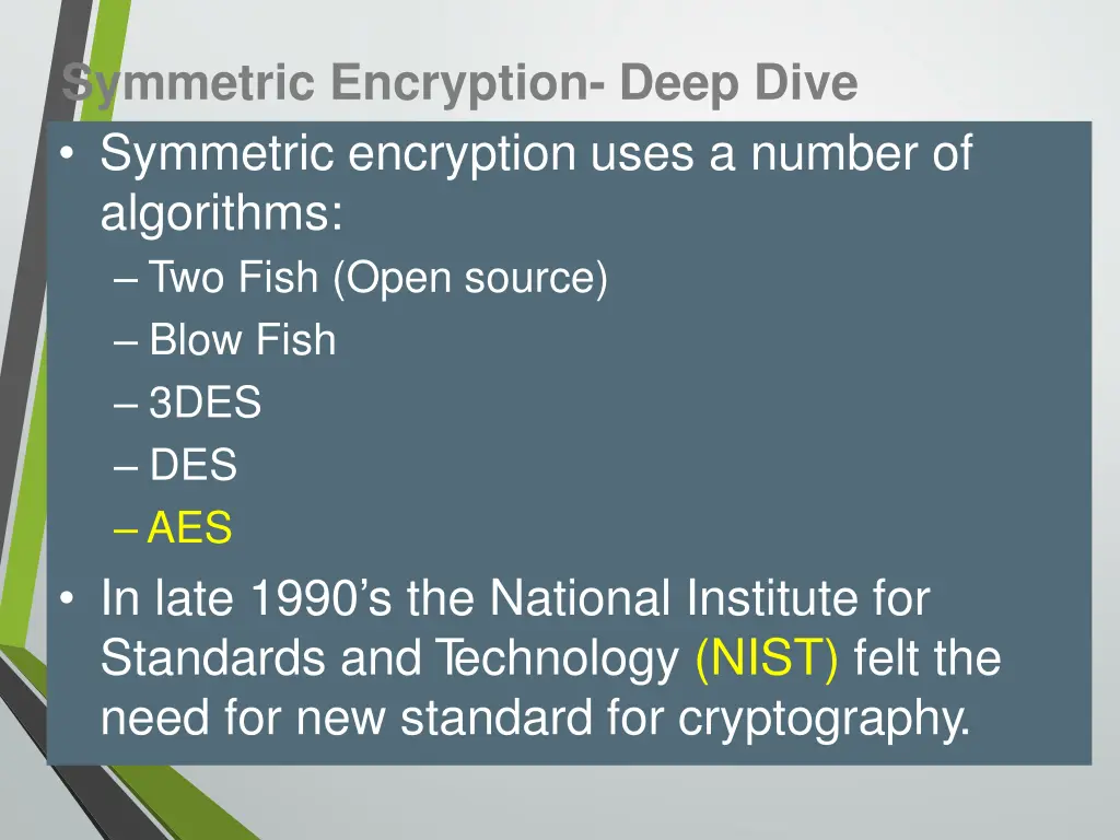 symmetric encryption deep dive symmetric