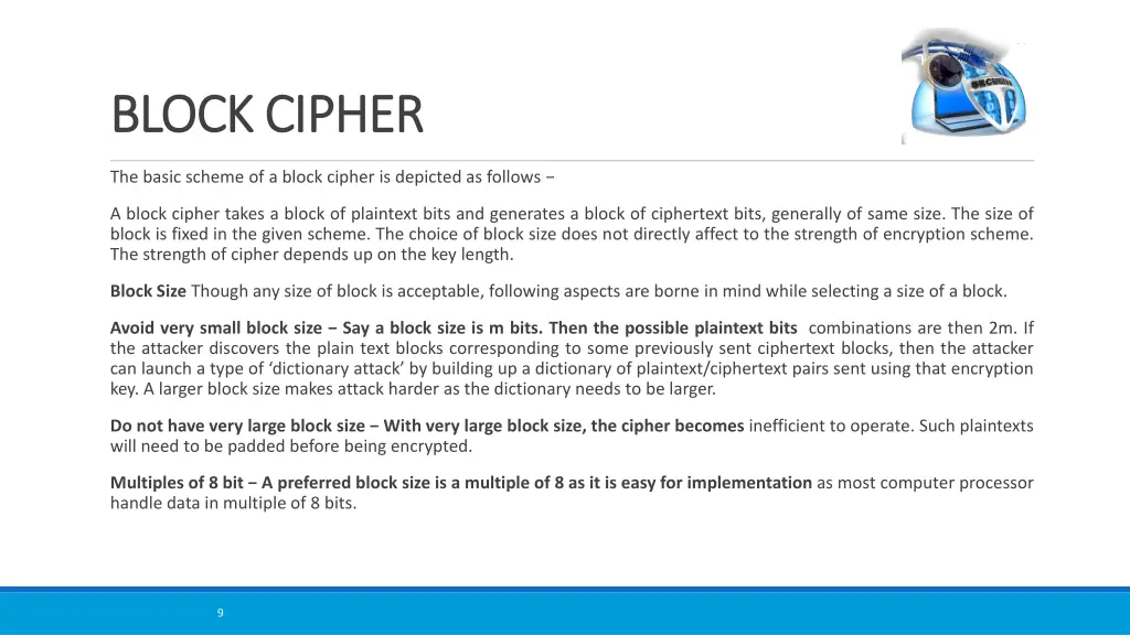 block cipher block cipher
