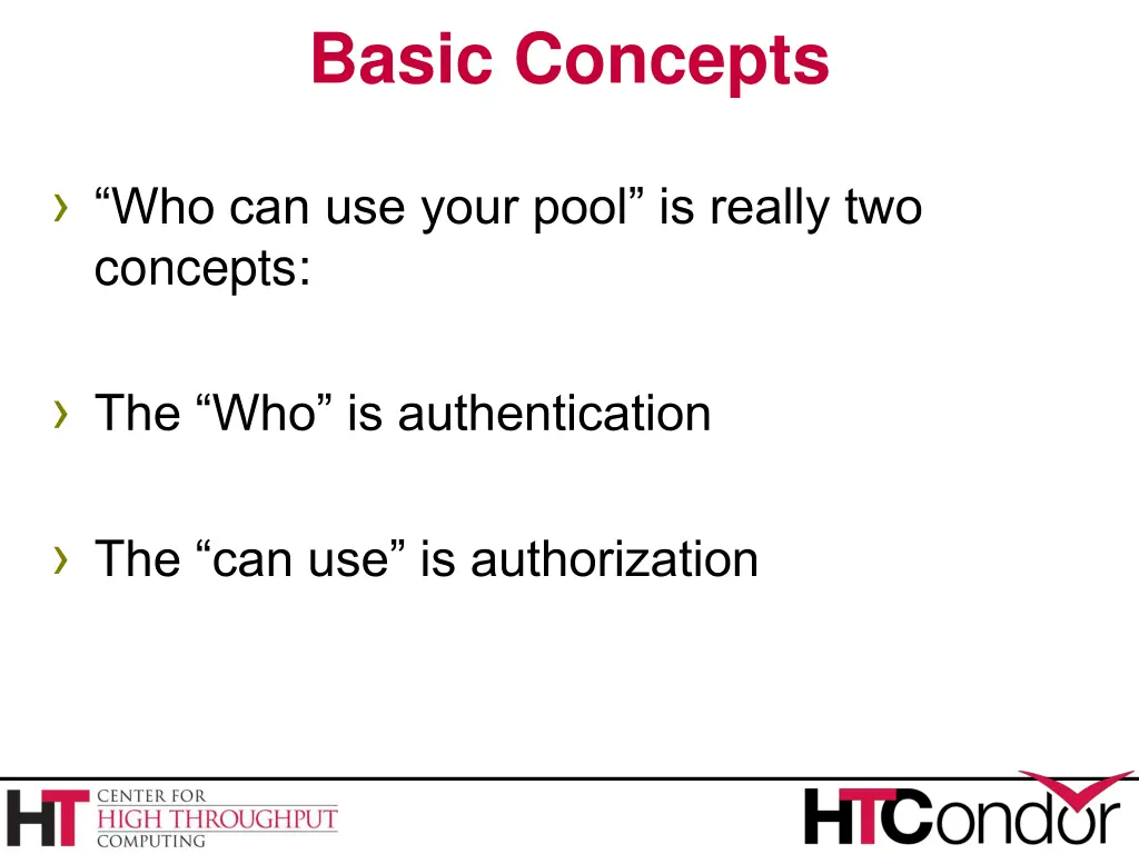 basic concepts