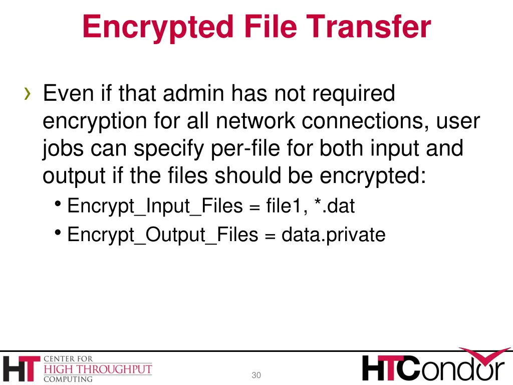 encrypted file transfer