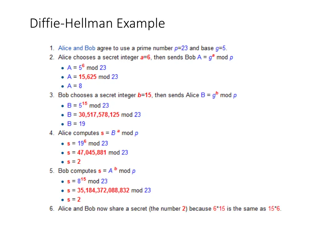 diffie hellman example