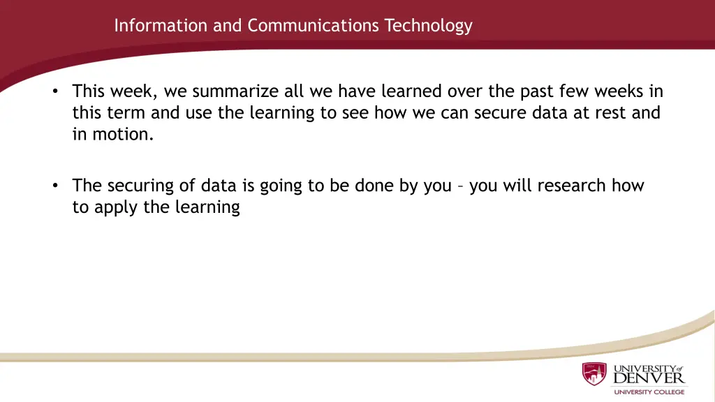 information and communications technology 1