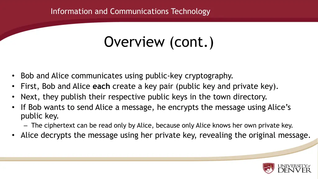 information and communications technology 22