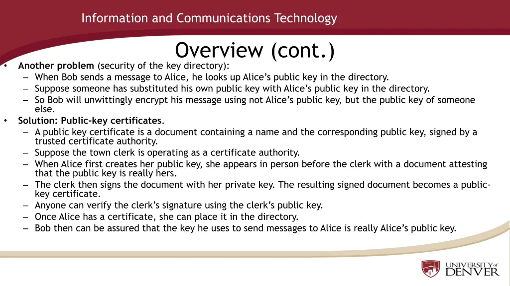 information and communications technology 24