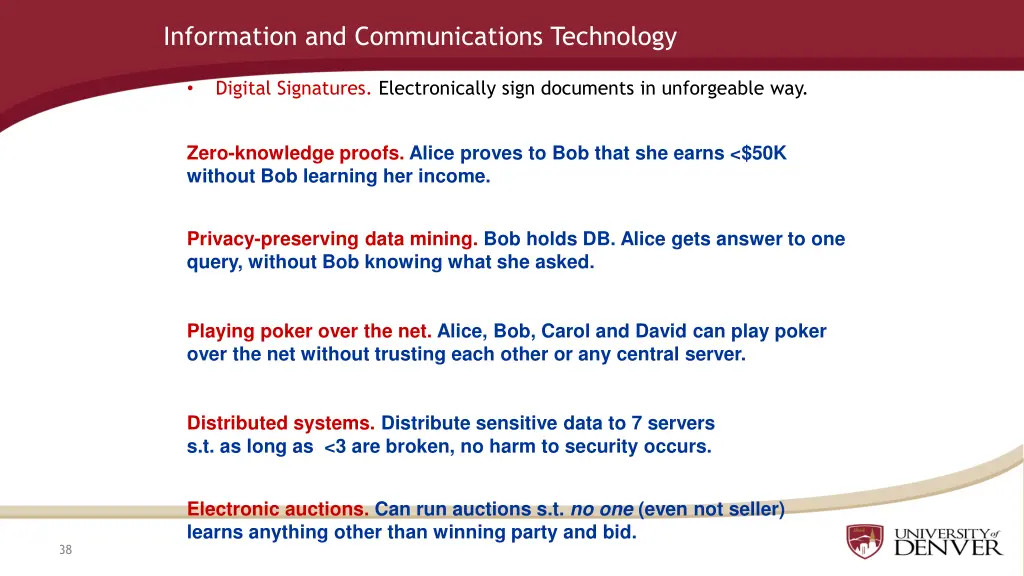 information and communications technology 37