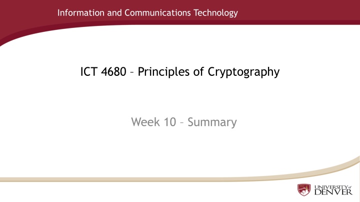 information and communications technology
