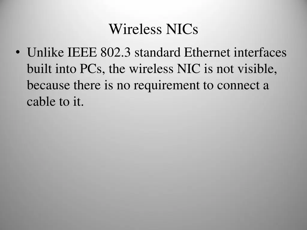 wireless nics 1