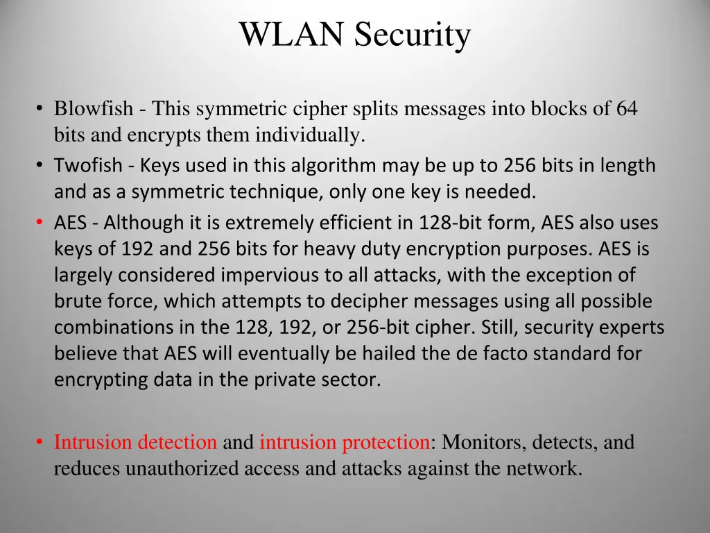 wlan security