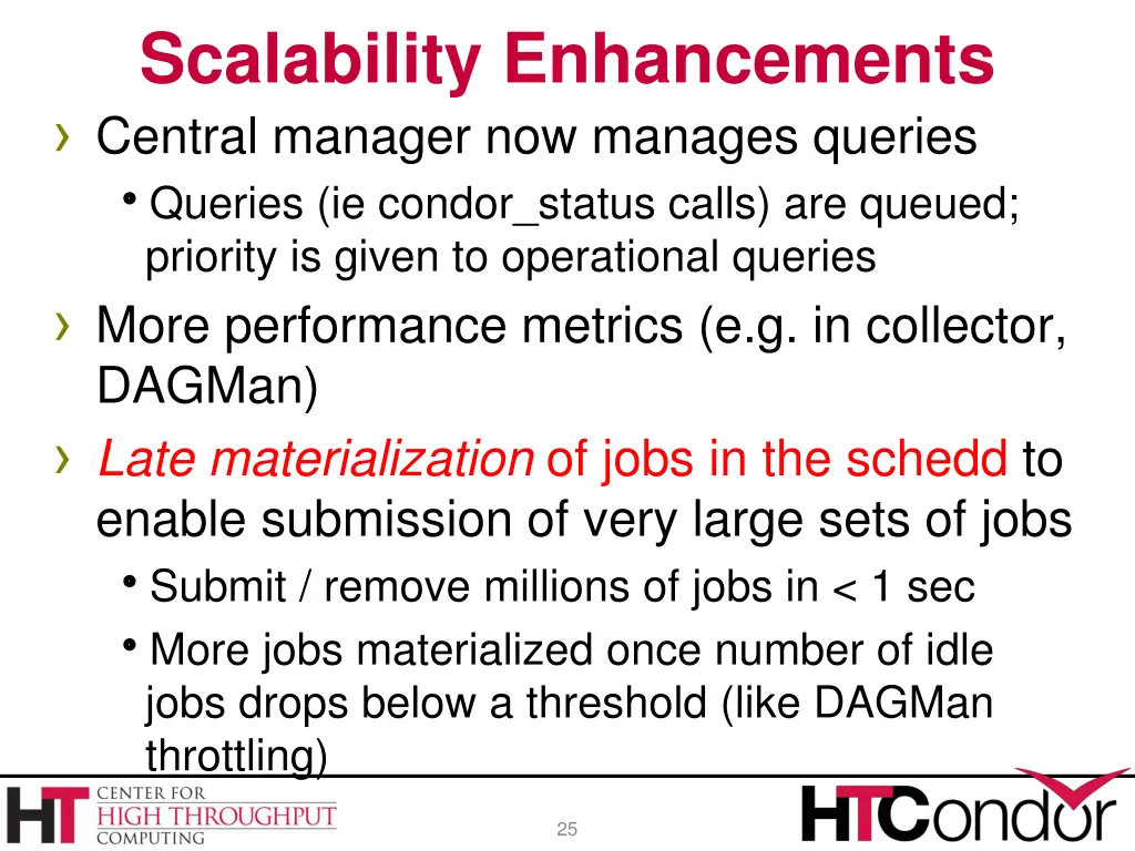 scalability enhancements