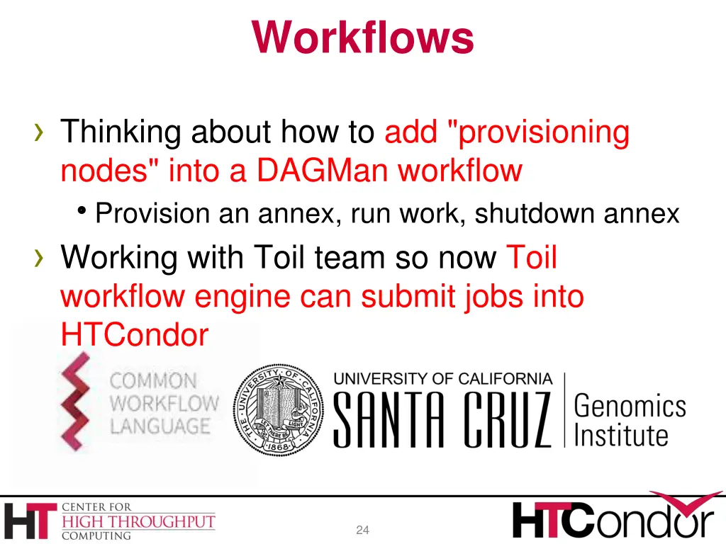 workflows