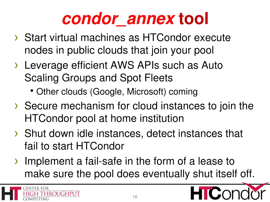 condor annex tool