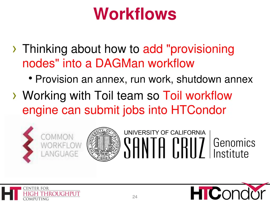 workflows