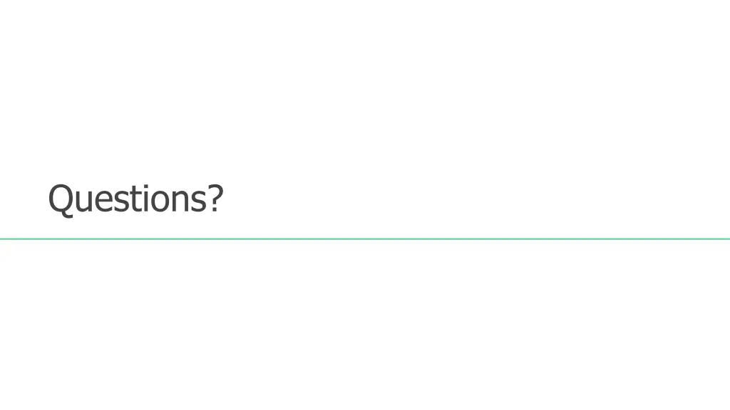 questions