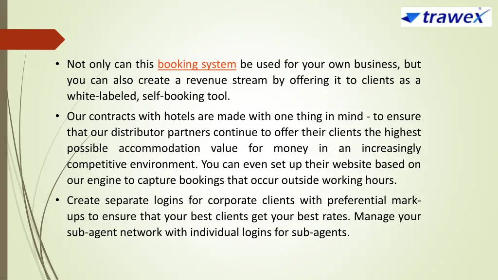 not only can this booking system be used for your
