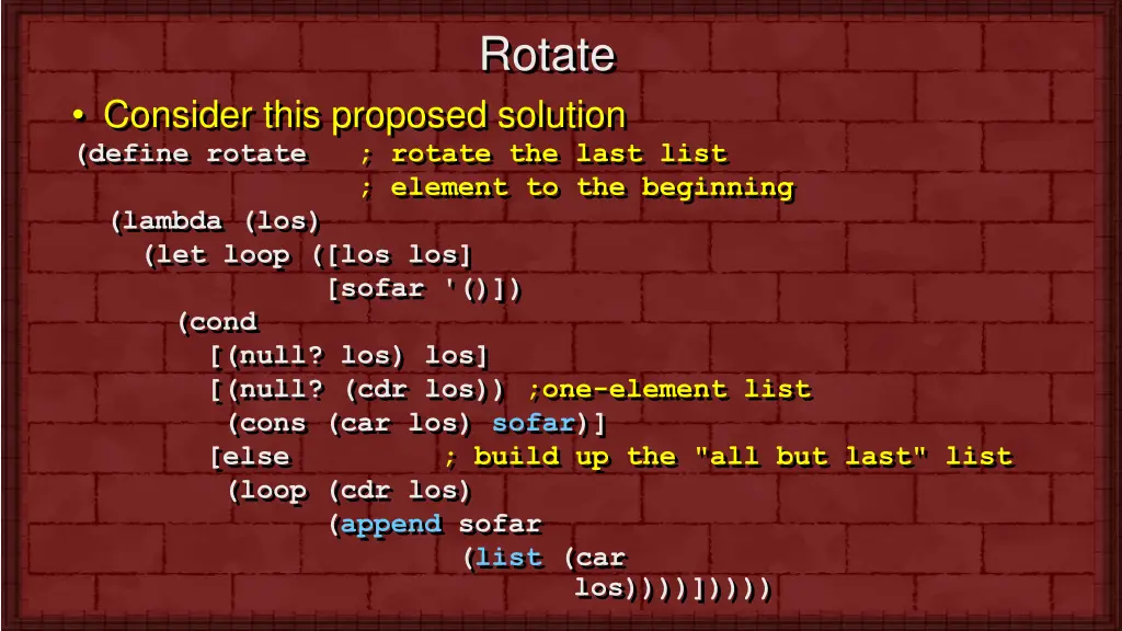 rotate