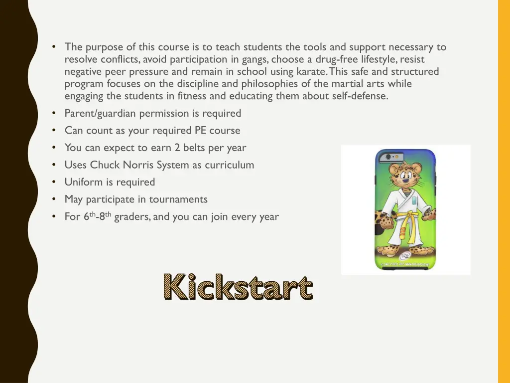 the purpose of this course is to teach students
